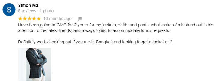 GMC STYLE ตัดสูท เสื้อเชิ้ต