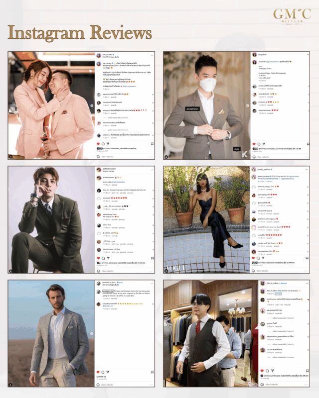 GMC STYLE ตัดสูท เสื้อเชิ้ต